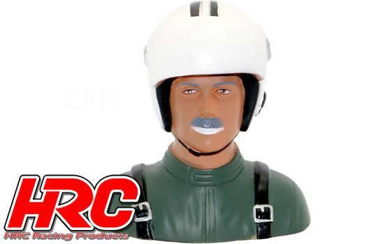 HRC Racing - HRC38030B - Airplane Accessory - Pilot - 1/6 - 70 x 66 x 43mm (H x W x D)