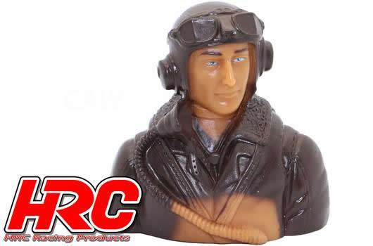 HRC Racing - HRC38038A - Zubehör für Flugzeug - Pilot - 1/6 - 74 x 71 x 42mm (H x B x T)