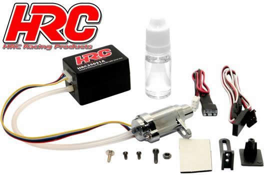 HRC Racing - HRC25031A - Body Parts - 1/10 Accessory - Exhaust Pipe with Smoke Generator & LED Unit Set