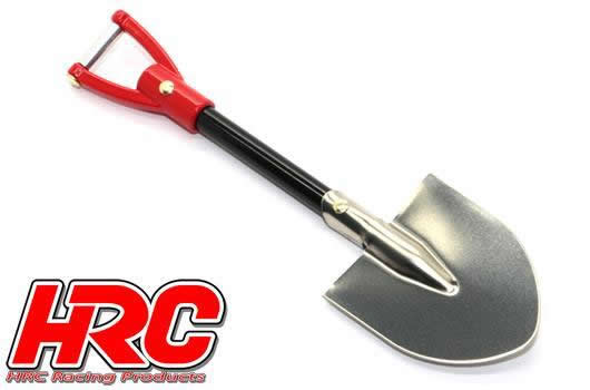 HRC Racing - HRC25095A - Body Parts - 1/10 Accessory - Scale - Metal Shovel