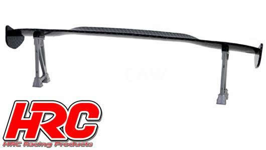 Parti di carrozzeria - 1/10 accessorio - Scale - Touring / Drift Alettoni posteriore - Finitura Carbonio - Tipo B