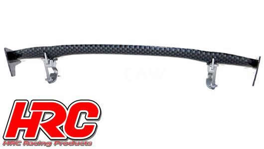 Body Parts - 1/10 Accessory - Scale - Touring / Drift Rear Wing - Carbon Finish - Type C