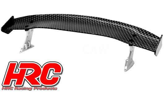 HRC Racing - HRC25120D - Pièces de carrosserie - Accessoires 1/10 - Scale - Touring / Drift Aileron arrière - Finition Carbone - Type D
