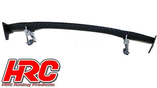 Parti di carrozzeria - 1/10 accessorio - Scale - Touring / Drift Alettoni posteriore - Finitura Carbonio - Tipo F