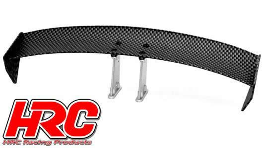 HRC Racing - HRC25120G - Pièces de carrosserie - Accessoires 1/10 - Scale - Touring / Drift Aileron arrière - Finition Carbone - Type G