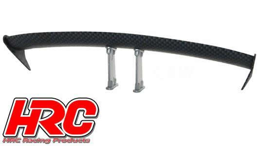 Body Parts - 1/10 Accessory - Scale - Touring / Drift Rear Wing - Carbon Finish - Type G