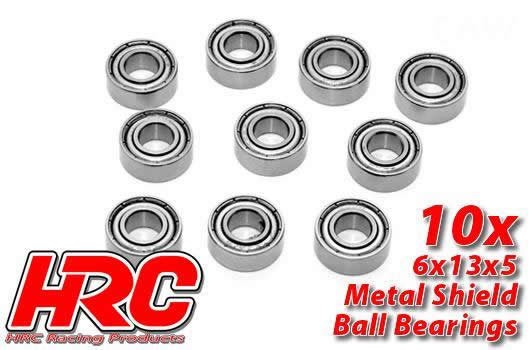 HRC Racing - HRC1252 - Roulements à billes - métrique -  6x13x5mm (10 pces)