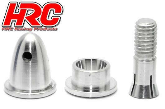 HRC Racing - HRC35A317 - Spinner - E-Prop Adapter - Clamp Type - Short - 3.17mm Motor Shaft