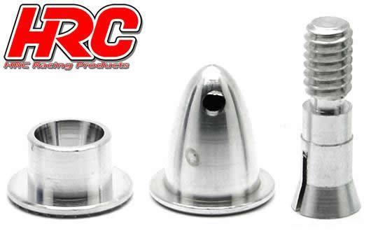 HRC Racing - HRC35A230 - Spinner - E-Prop Adapter - Clamp Type - Short - 2.3mm Motor Shaft