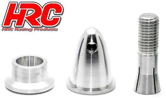 HRC Racing - HRC35B400 - Spinner - E-Prop Adapter - Clamp Type - Long - 4.0mm Motor Shaft