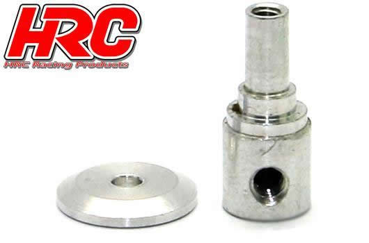 HRC Racing - HRC35F200 - Cône d'hélice - Adaptateur moteur EP - Type pincé - Court - axe moteur 2.0mm