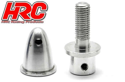 HRC Racing - HRC35F400 - Cône d'hélice - Adaptateur moteur EP - Type pincé - Court - axe moteur 4.0mm