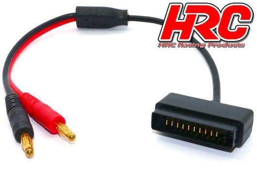 HRC Racing - HRC9101P4 - Charger Lead - Banana Plug to DJI Phantom 4 Battery Plug - 300mm - Gold