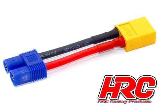 HRC Racing - HRC9134A - Adaptateur - EC3(F) à XT60(M)