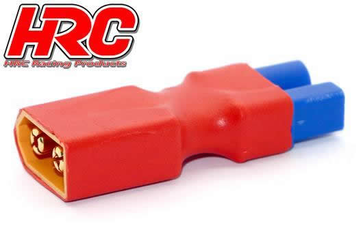 HRC Racing - HRC9134C - Adaptateur - Compacte - EC3(F) à XT60(M)