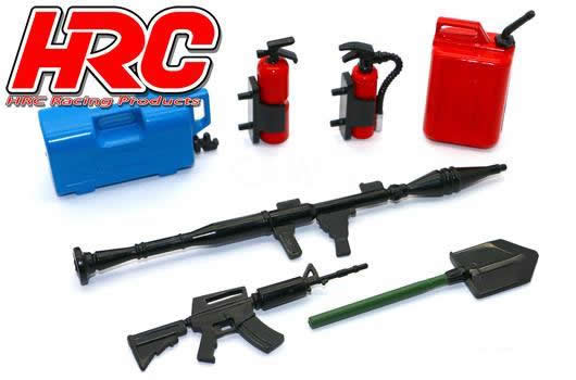 Parti di carrozzeria - 1/10 accessorio - Scale - Set di attrezzi F
