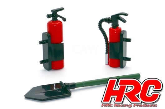 Parti di carrozzeria - 1/10 accessorio - Scale - Set di attrezzi F-2