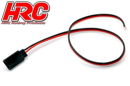 HRC Racing - HRC9207 - Servo Cable - FUT socket  -  30cm Long - 22AWG