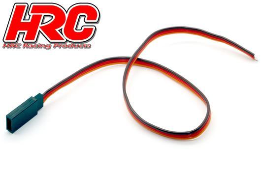 HRC Racing - HRC9217 - Câble de servo - JR contre-fiche -  30cm Long -22 AWG