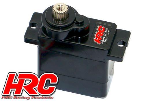 HRC Racing - HRC68022DMG - Servo - Digital - 23x12x24mm / 13g - 2.7kg/cm - Pignons métal - Etanche - Roulement à billes