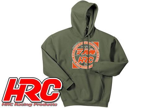 HRC Racing - HRC9904L - Hoodie - HRC Racing Team - Large- Olive