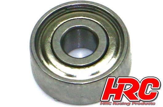 HRC Racing - HRC12U01C - Ball Bearings - metric - 3.175x9.525x3.967mm (BL motor) - Ceramic (1 pc)