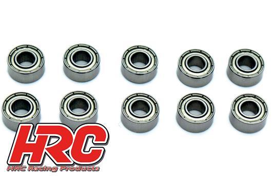 HRC Racing - HRC1241 - Ball Bearings - metric -  5x11x5mm (10 pcs) (brushless motors 1:8)
