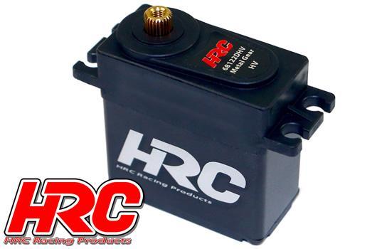 HRC Racing - HRC68122DHV - Servo - Digital - HV - 44x40x20mm / 69g - 22kg/cm - Pignons Métal - Etanche - Double roulement à billes