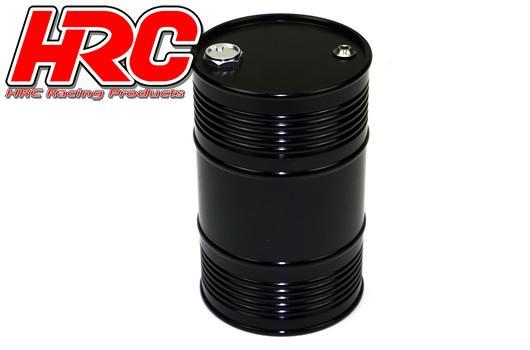 HRC Racing - HRC25221BK - Body Parts - 1/10 Crawler - Scale - Aluminium - Oil Drum - Black 93x56mm