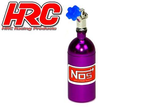 HRC Racing - HRC25223PU - Body Parts - 1/10 Crawler - Scale - Nitrogen Tank - Purple - Dimension 5 x 1.5cm