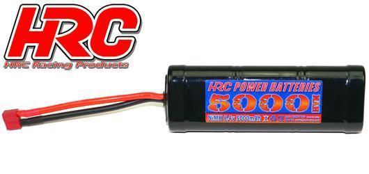 Batteria - 7 elementi - HRC Power Batteries  - NiMH - 8.4V 5000mAh - Hump Stick - Ultra T 