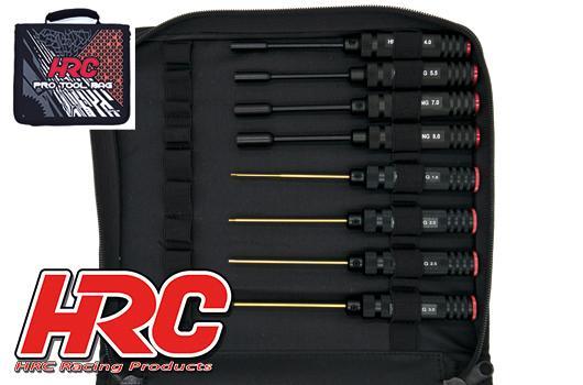 Sac à outils avec des outils - Racer Set (HRC9934A & HRC4007A & HRC4008A)