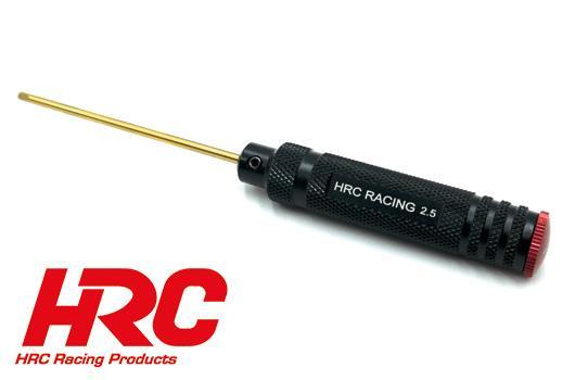 HRC Racing - HRC4007A-25C - Attrezzi  - HRC - Titanium - Chiave Esagonale 2.5 mm