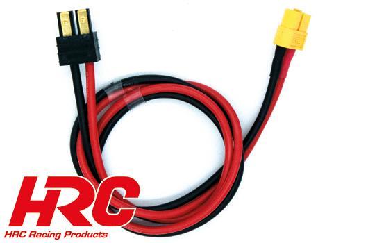 HRC Racing - HRC9615-6 - Cavo di carico - Gold - Connetore XT60 a Connetore Batteria TRX - 600mm