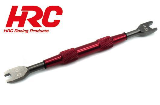 HRC Racing - HRC4071P - Werkzeug - Gabelschlüssel - 3.0/4.0mm