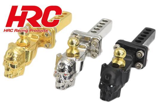 HRC Racing - HRC25238CHR - Body Parts - 1/10 Crawler - Trailer Hooker - Skull - Chrome