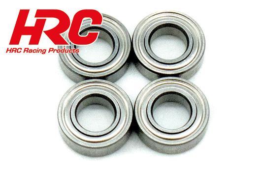 HRC Racing - HRC15-P123 - Pièce détachée - Dirt Striker & Scrapper - Roulement à billes - 12x 6x4mm (4 pcs)