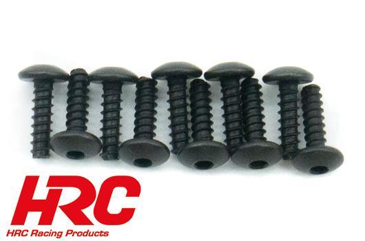 HRC Racing - HRC15-P924 - Ersatzteil - Dirt Striker & Scrapper - Schraube mit Kugelkopf - M3*10mm 10p