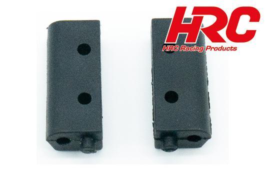 HRC Racing - HRC15-P217 - Pezzo di ricambio - Spazzacamino e raschietto - Vassoio radio Post B (2 pz.)