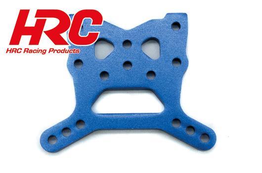 Option part - Dirt Striker & Scrapper - Alum.F/R Shock Tower (1 pc) - blue