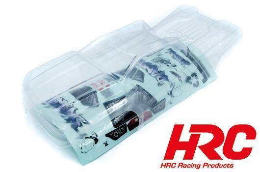 HRC Racing - HRC15-BAR-C - Body - 1/10 Truggy - Clear - NEOXX ARTEMIX (with decals)