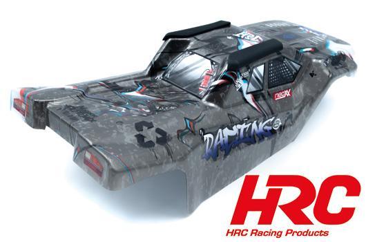 Karrosserie - 1/10 Truggy - farbig - NEOXX ARTEMIX - GREY/BLUE (with decals)