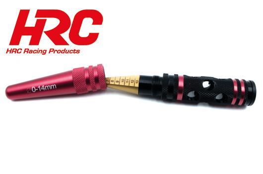 HRC Racing - HRC4005T2 - Body Reamer with cap and meter (1-14mm)