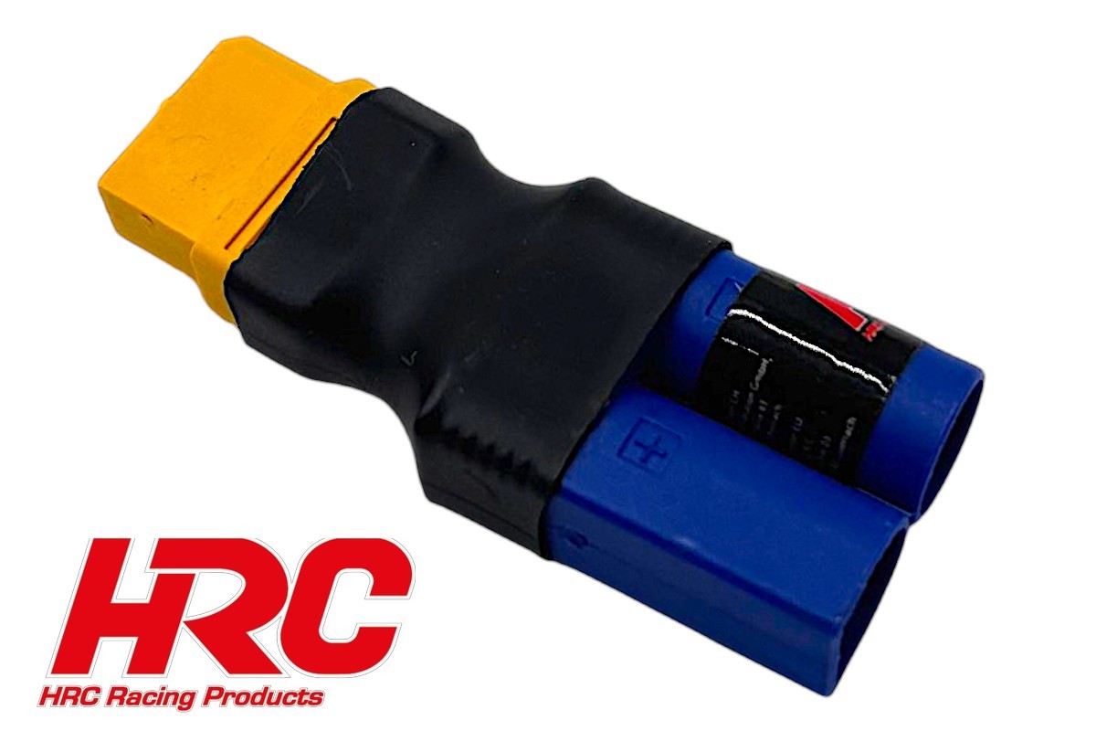 HRC Racing - HRC9134S - Adapter - Compact - EC5(M) to XT60(F)