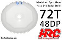 Hauptzahnrad - 48DP - Low Friction Gefräst Delrin - Associated Off Road Slipper - 72Z