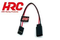 Servo Extension Cable - Male/Female - FUT - 10cm Long- 22AWG