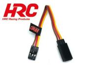 Prolunga di servo - Maschio/Femmina - JR - 10cm Lungo-22AWG