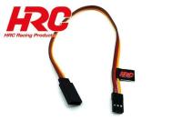 Servo Extension Cable - Male/Female - JR - 20cm Long-22AWG
