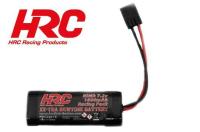 Batteria - 6 elementi - RC Car Micro - NiMH - 7.2V 1600mAh - TRX Connettore 93x35x19mm