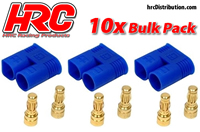 Connector - EC3 - Male (10 pcs) - Gold